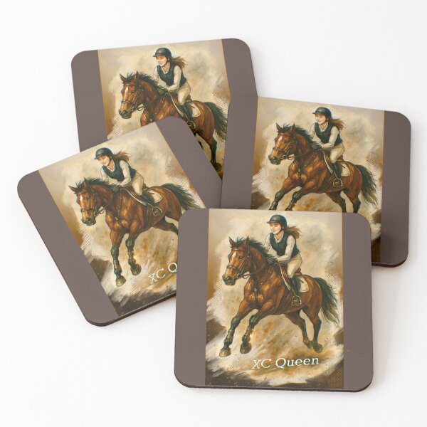 Item preview, XC Queen - Cross Country Horse Riding Poster designed and sold by Taylor’sGrabBag.