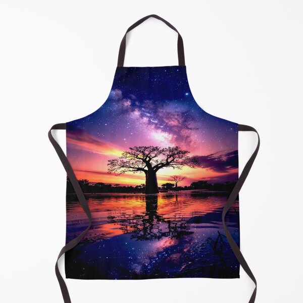 Item preview, Baobab Tree Under the Milky Way designed and sold by Exodoi.