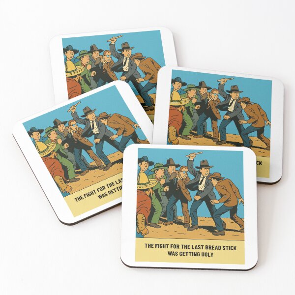 Item preview, Bread stick fight designed and sold by Living In An Earlier Age.