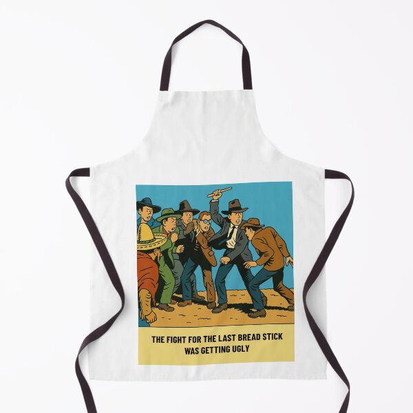 Item preview, Bread stick fight designed and sold by Living In An Earlier Age.