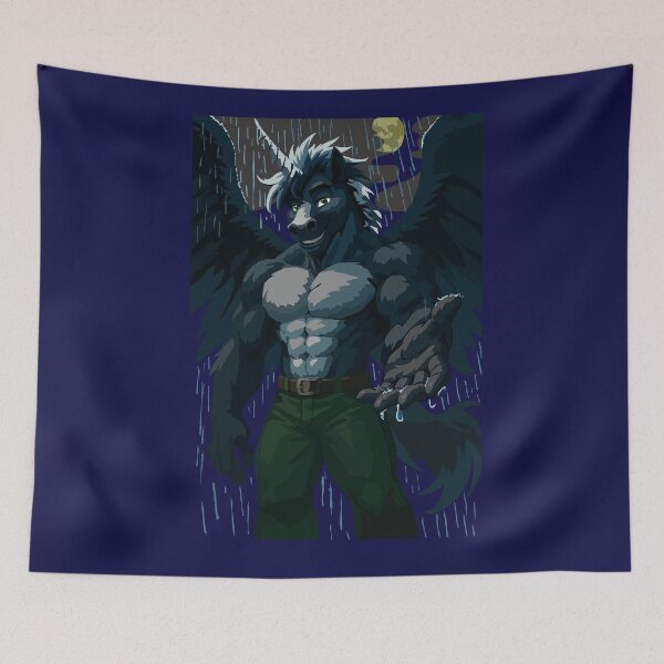 Item preview, Dark Pegasus-Unicorn Offers You a Hand designed and sold by KlakkDrawsStuff.