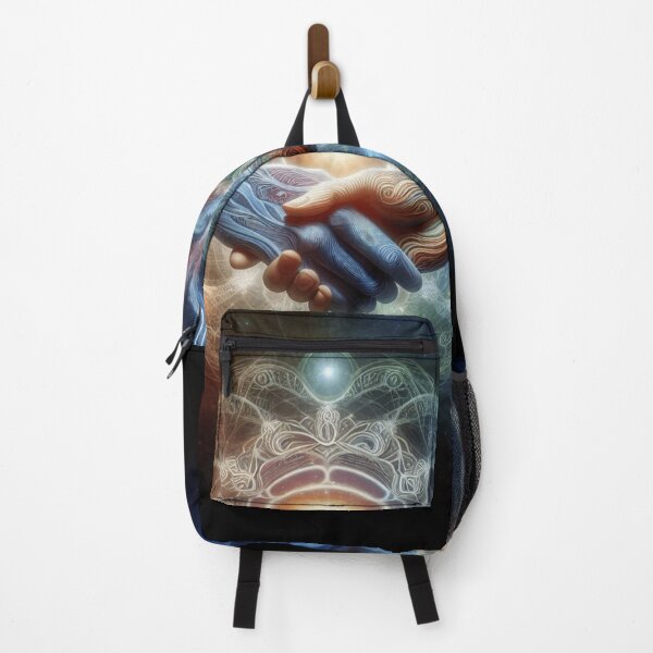 Item preview, The Pact of the Elements - "Where fire and water seal their eternal alliance in an embrace of cosmic energy and infinite beauty." designed and sold by Magic3D.