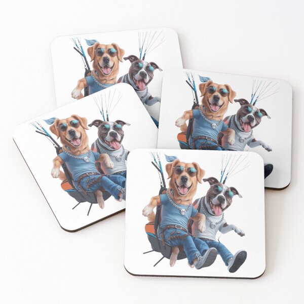 Item preview, Sky Riders: A Golden Retriever and Pitbull's Epic Flight designed and sold by Petpixy.