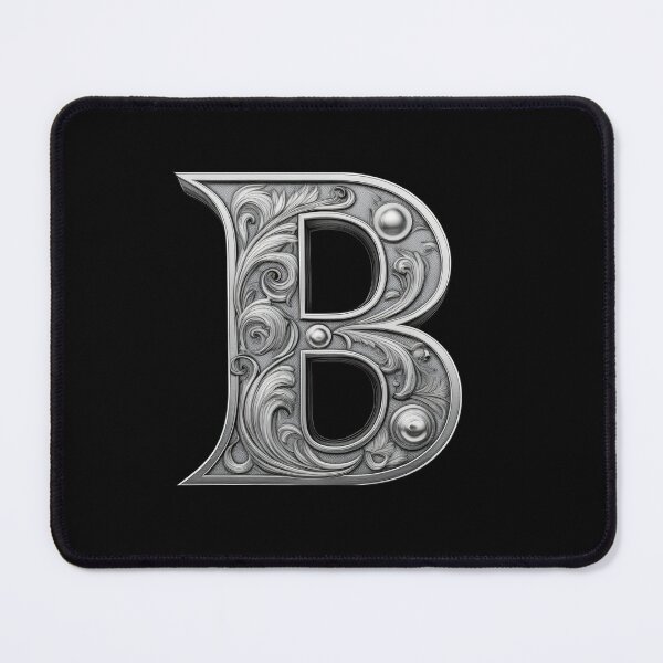 Item preview, Metal and decorated capital letter B with unique patern designed and sold by Underwoood.