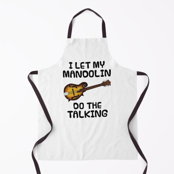 Item preview, I Let My Mandolin Do The Talking, Folk Musician Introvert designed and sold by doodlerob.