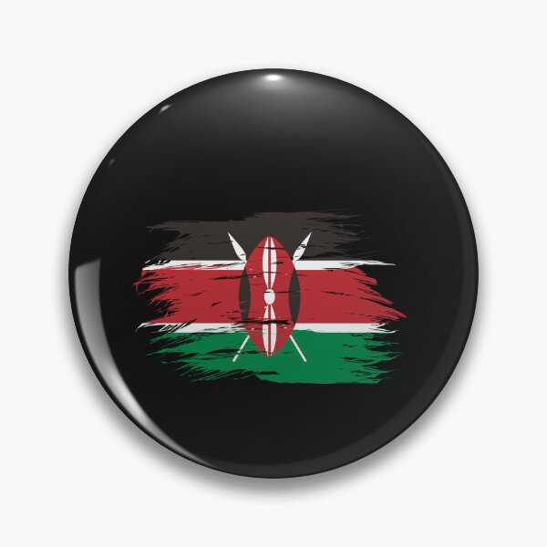 Item preview, Kenya Flag Art – Bold Symbol of Strength, Heritage, and Pride designed and sold by NINI-7Store.