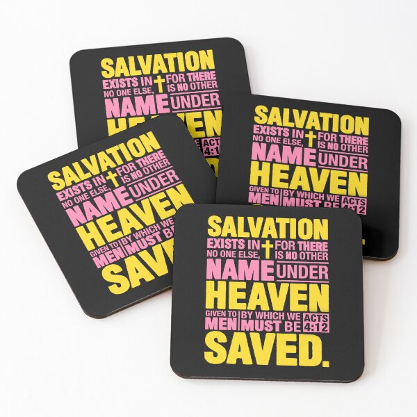Item preview, Acts 4:12 Salvation designed and sold by plushism.