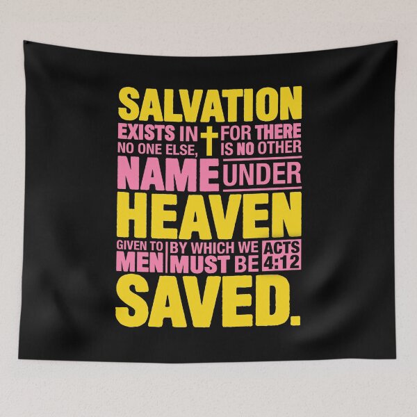 Item preview, Acts 4:12 Salvation designed and sold by plushism.