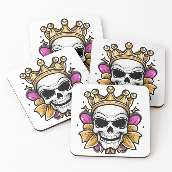 Item preview, Skull in a crown designed and sold by ArtCraftLab.