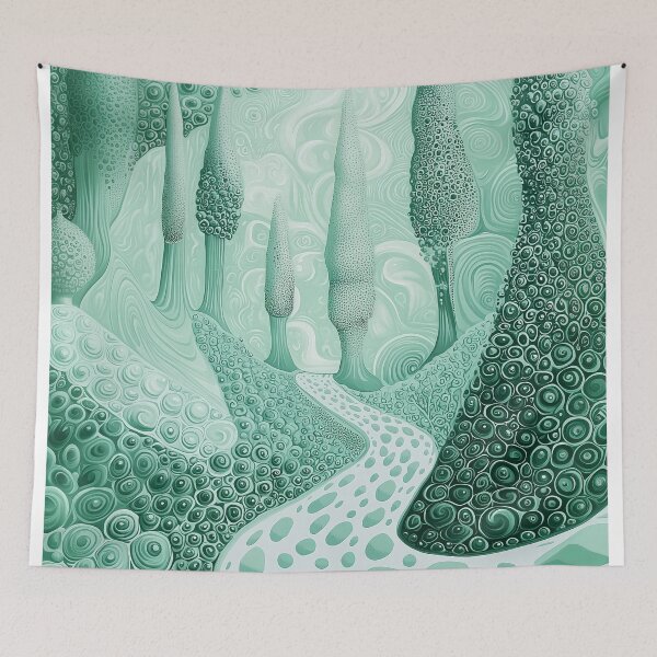 Item preview, 1831 Cosmic Surrealist Dreamscape designed and sold by nikoart001.