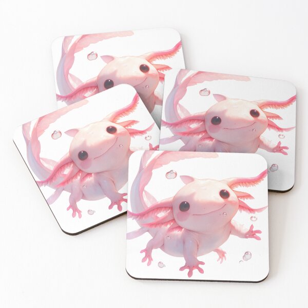 Item preview, Floating Axolotl Illustration designed and sold by SMARTKIT  DESIGNAGENCY.