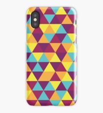 Retro Triangles iPhone Case