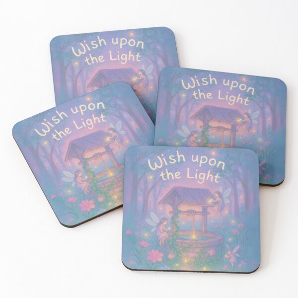 Item preview, Wishing Well in the Fairy Woods – Dreamy Pastel Fairycore Fantasy Art designed and sold by Laugh & Rewind .