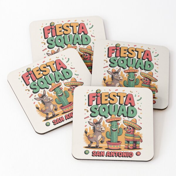 Item preview, Fiesta Squad San Antonio designed and sold by AniArtPL.