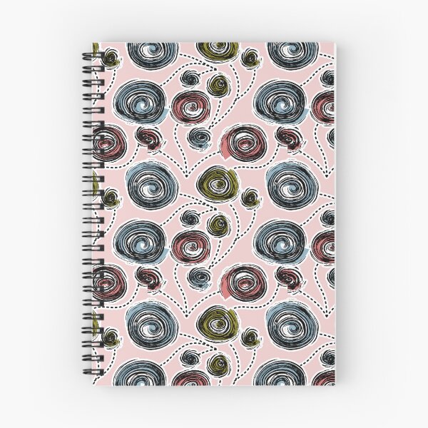 Artikelvorschau, Retro Swirl Pastell Rose entworfen und verkauft von PasdeChatDesign.