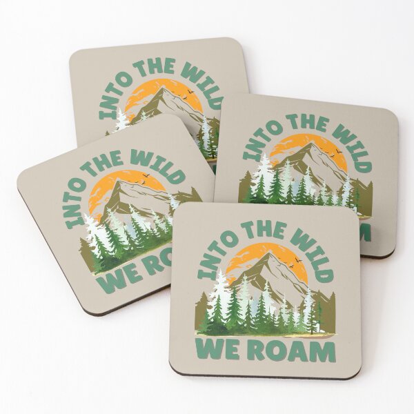 Item preview, Into The Wild We Roam – Adventure T-Shirt for Outdoor Enthusiasts designed and sold by CrafteeTrends.