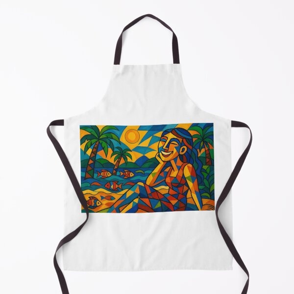 Item preview, Tropical Beach Woman designed and sold by Nanitus.