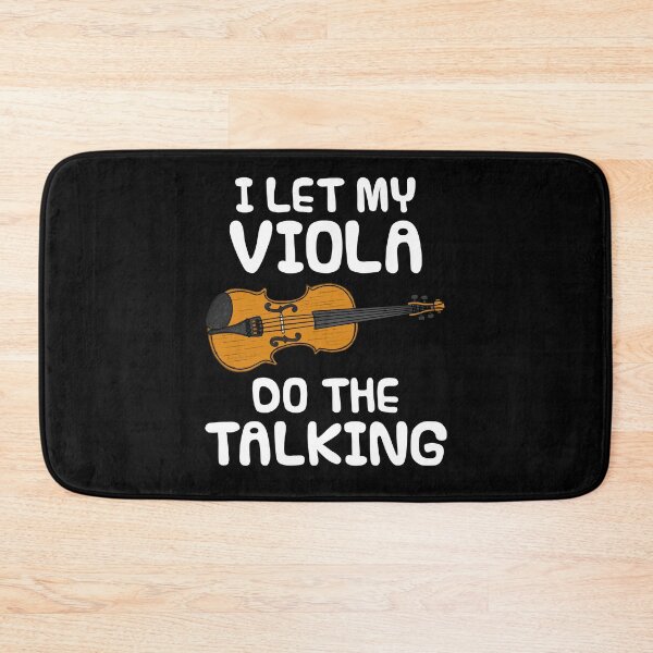 Item preview, I Let My Viola Do The Talking, Violist Introvert Funny designed and sold by doodlerob.