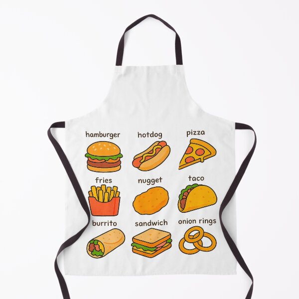 Item preview, Illustrated Fast Food designed and sold by QuirkBeasts.