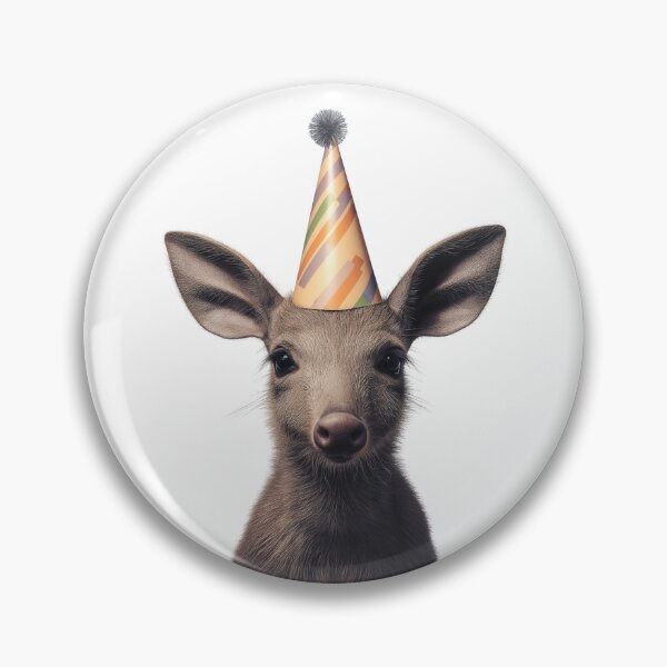 Item preview, Aardvark Wearing Birthday Party Hat designed and sold by LazyOwlStore.