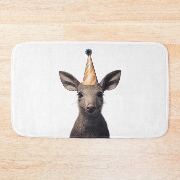 Item preview, Aardvark Wearing Birthday Party Hat designed and sold by LazyOwlStore.