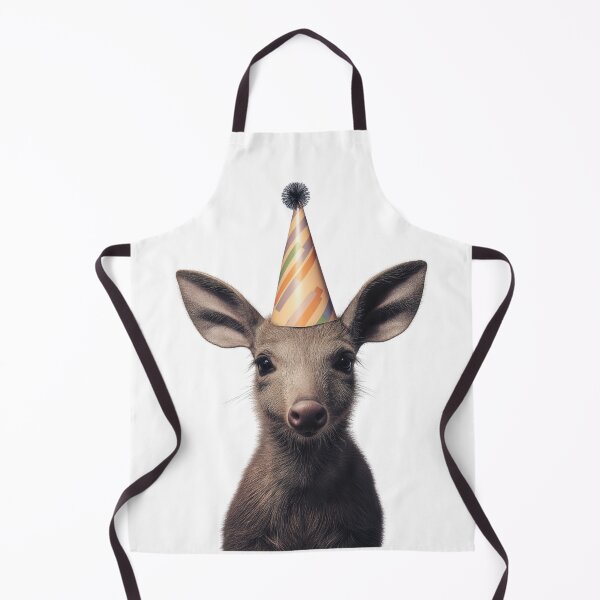 Item preview, Aardvark Wearing Birthday Party Hat designed and sold by LazyOwlStore.