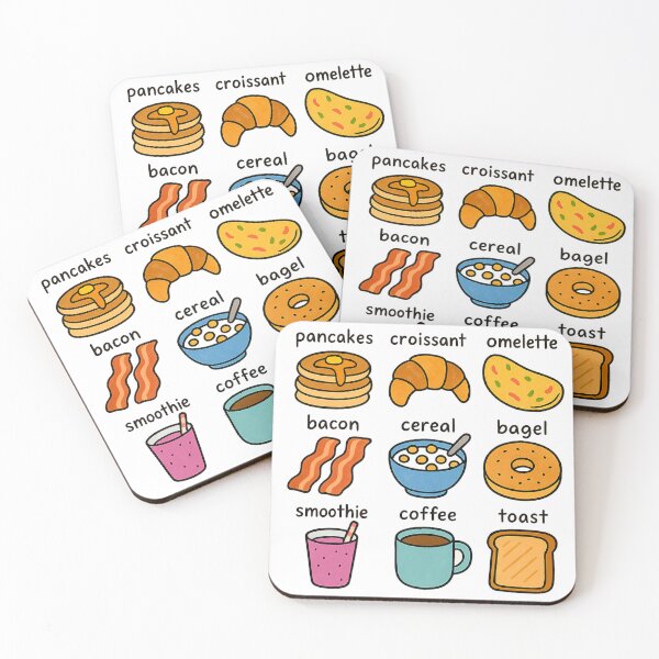 Item preview, Delicious Breakfasts designed and sold by QuirkBeasts.