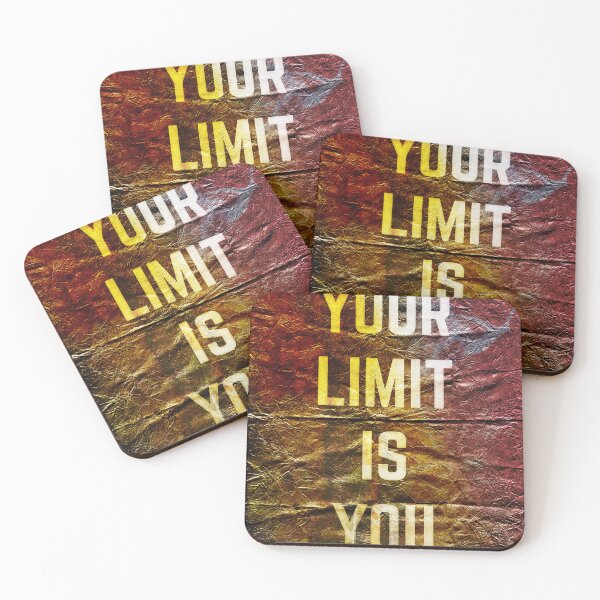 Item preview, Your Limit Is You , Inspirational Text Art designed and sold by NickDedidis.
