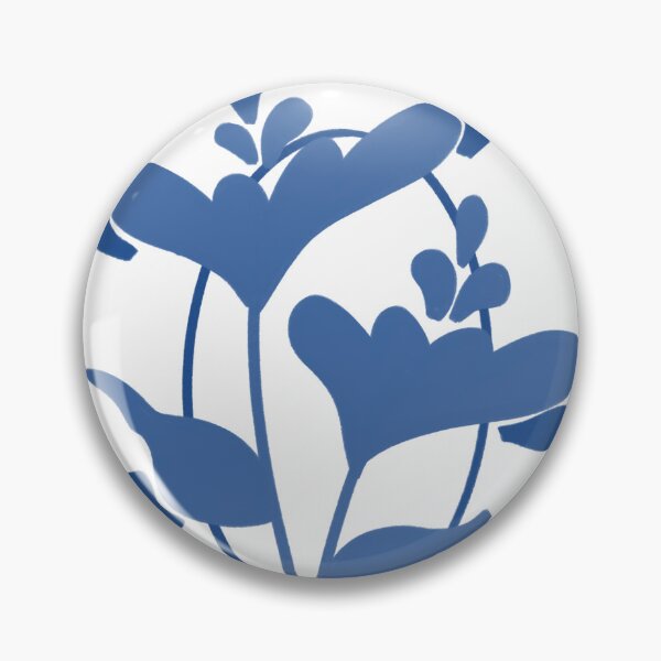 Item preview, Porcelain Blue Flowers designed and sold by sleepyheadedbb.