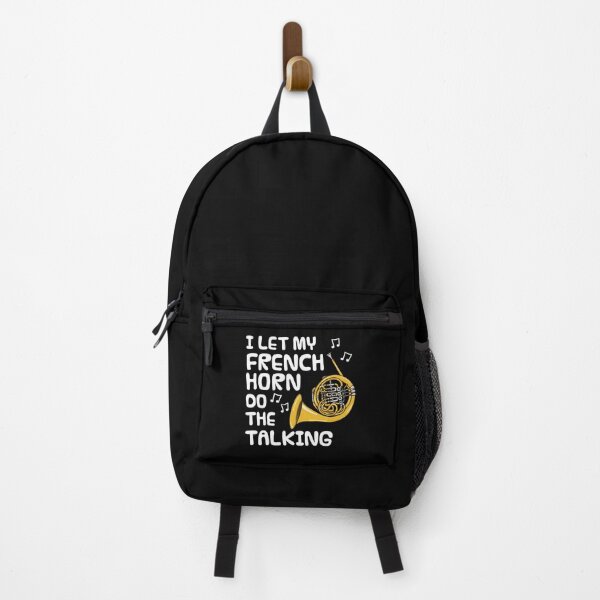 Item preview, I Let My French Horn Do The Talking, Brass Musician Introvert Funny designed and sold by doodlerob.