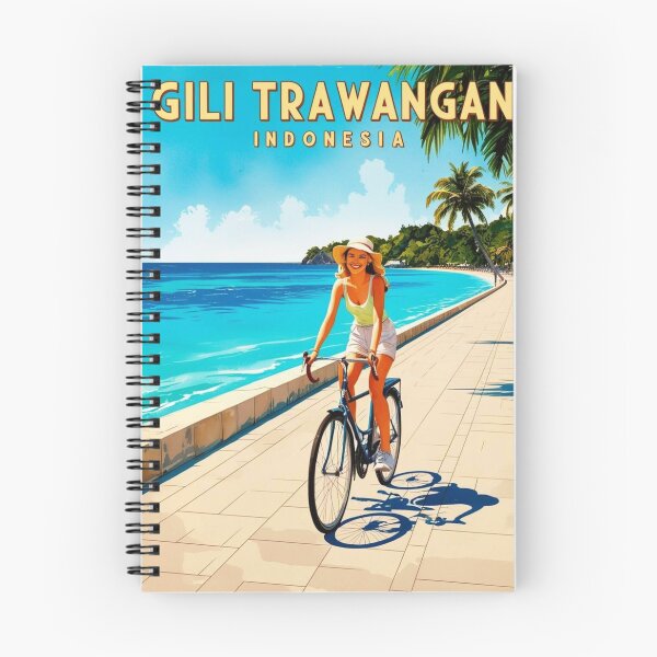 Item preview, Gili T Poster, Indonesia wall art, Gili Trawangan T-Shirt designed and sold by Bits & Bops Boutique.