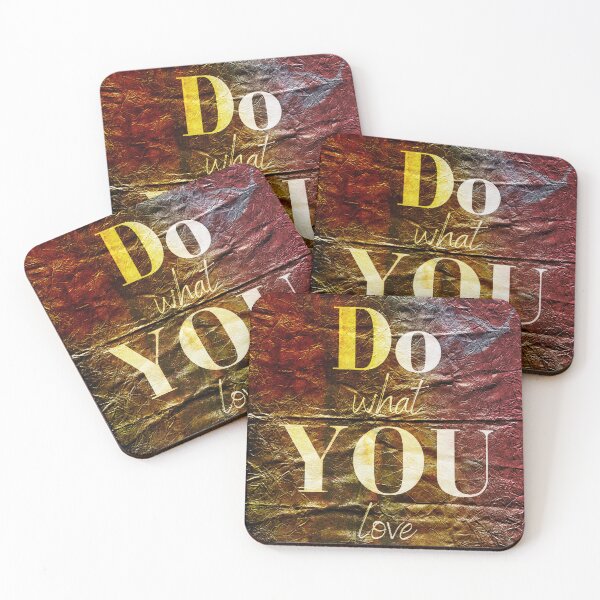 Item preview, Do What You Love, Inspirational Text Art designed and sold by NickDedidis.