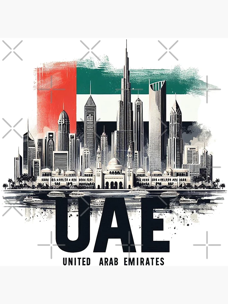 Thumbnail 3 of 3, Poster, Uae designed and sold by devonclemon.