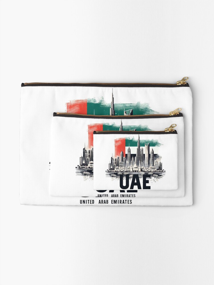Thumbnail 2 of 4, Zipper Pouch, Uae designed and sold by devonclemon.