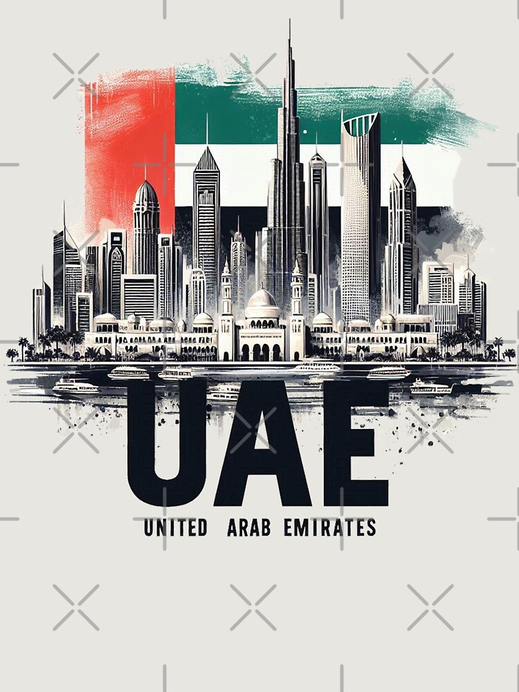 Thumbnail 6 of 6, Premium Oversized Sweatshirt, Uae designed and sold by devonclemon.