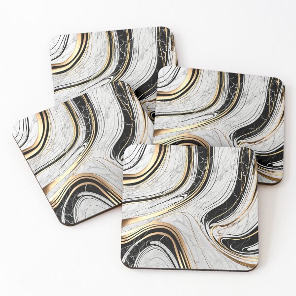 Item preview, Black and white marble designed and sold by RishabhArts1.