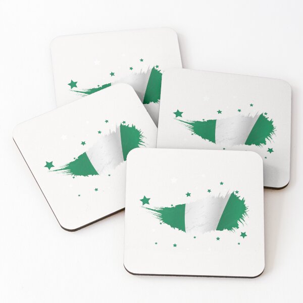 Item preview, Nigeria Flag Art – Celebrate Strength, Unity, and the Spirit of Africa designed and sold by NINI-7Store.