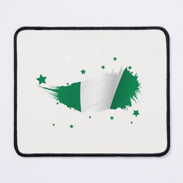 Item preview, Nigeria Flag Art – Celebrate Strength, Unity, and the Spirit of Africa designed and sold by NINI-7Store.
