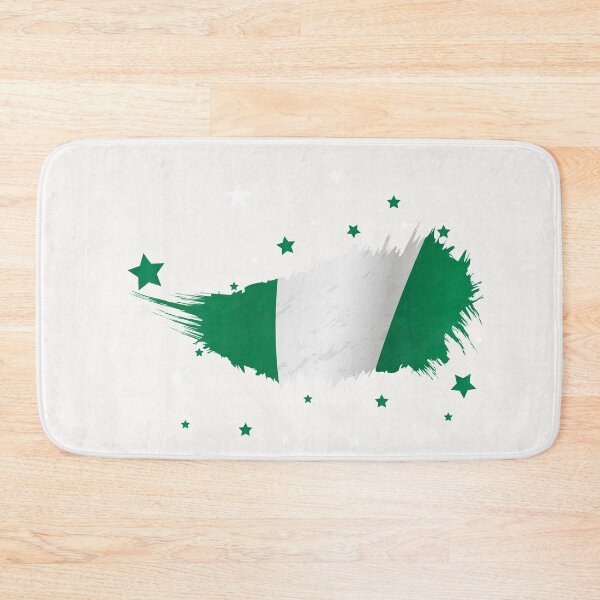 Item preview, Nigeria Flag Art – Celebrate Strength, Unity, and the Spirit of Africa designed and sold by NINI-7Store.