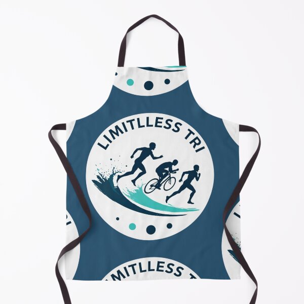 Item preview, Limitless Tri – Swim, Bike, Run Without Limits | Triathlon Motivation Design designed and sold by Triathlongram.
