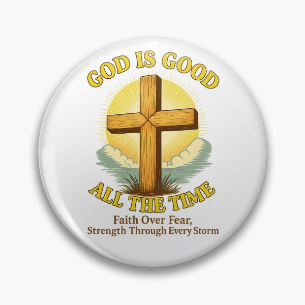 Item preview, God Is Good All The Time: Faith Over Fear, Strength Through Every Storm designed and sold by elynne9.