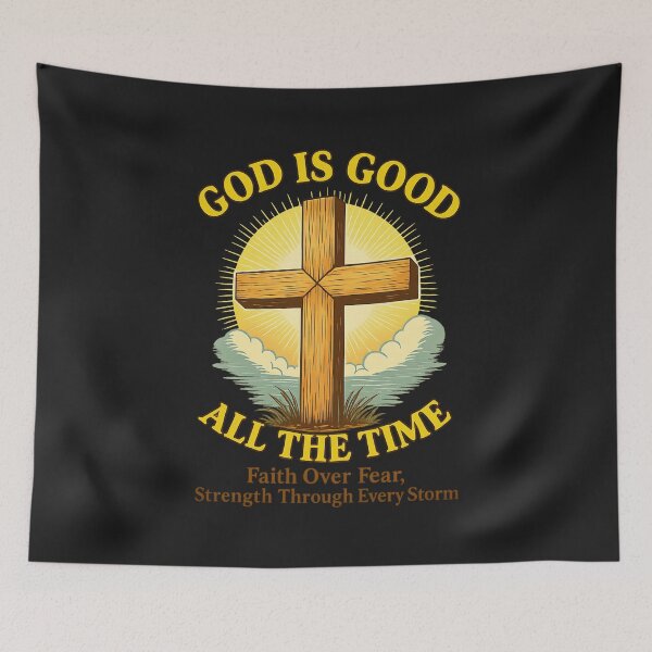 Item preview, God Is Good All The Time: Faith Over Fear, Strength Through Every Storm designed and sold by elynne9.