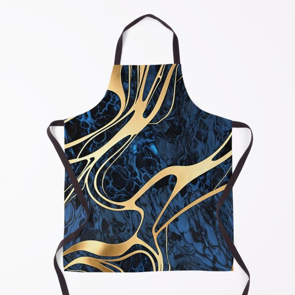 Item preview, Blue And gold marble designed and sold by RishabhArts1.