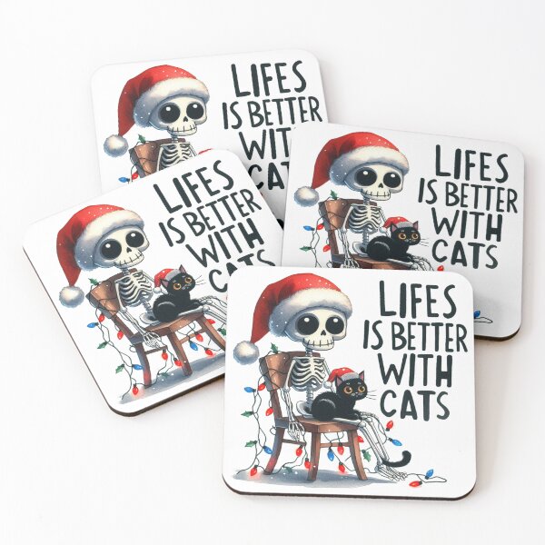 Item preview, Skeleton with Cat designed and sold by devonclemon.