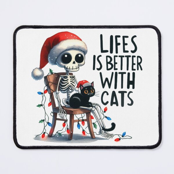 Item preview, Skeleton with Cat designed and sold by devonclemon.