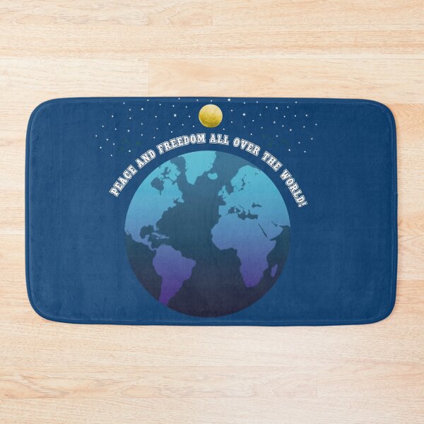 Item preview, PEACE AND FREEDOM ALL OVER THE WORLD! designed and sold by www.superclo3d.com   www.kuhldesign.eu.