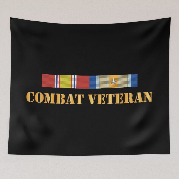 Item preview, Army - Combat Veteran w Opn Inherent Resolve (OIR) SVC Bar  w Cbt Vet Only Txt X 300 designed and sold by Military Insignia Products.