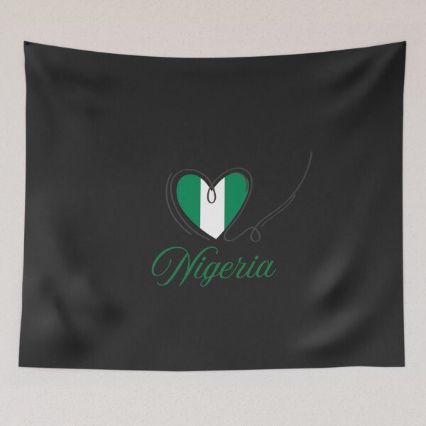 Item preview, Copy of Copy of Copy of Copy of Nigeria Flag Art – Celebrate Strength, Unity, and the Spirit of Africa designed and sold by NINI-7Store.