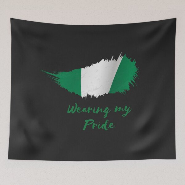 Item preview, Copy of Copy of Copy of Copy of Copy of Nigeria Flag Art – Celebrate Strength, Unity, and the Spirit of Africa designed and sold by NINI-7Store.