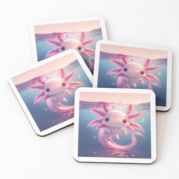 Item preview, Cute happy axolotl designed and sold by SMARTKIT  DESIGNAGENCY.